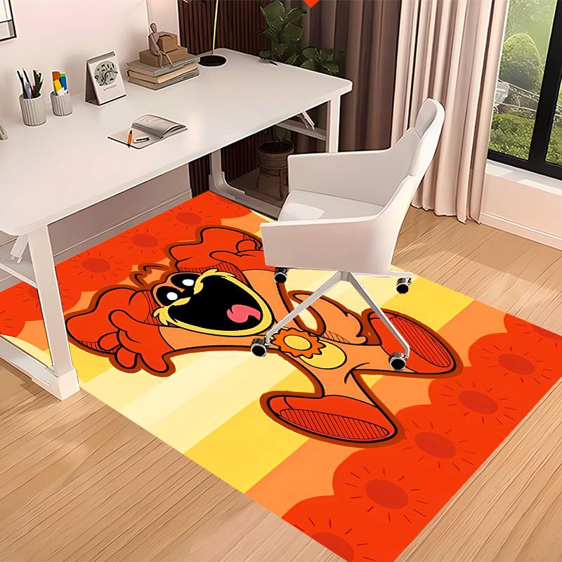 Smiling Critters2 Printed Absorbent Washable Carpet, Non-Slip Bathroom Mats, Kitchen Rugs, Yoga Mat,Living Room Entrance, Camping Picnic Rugs