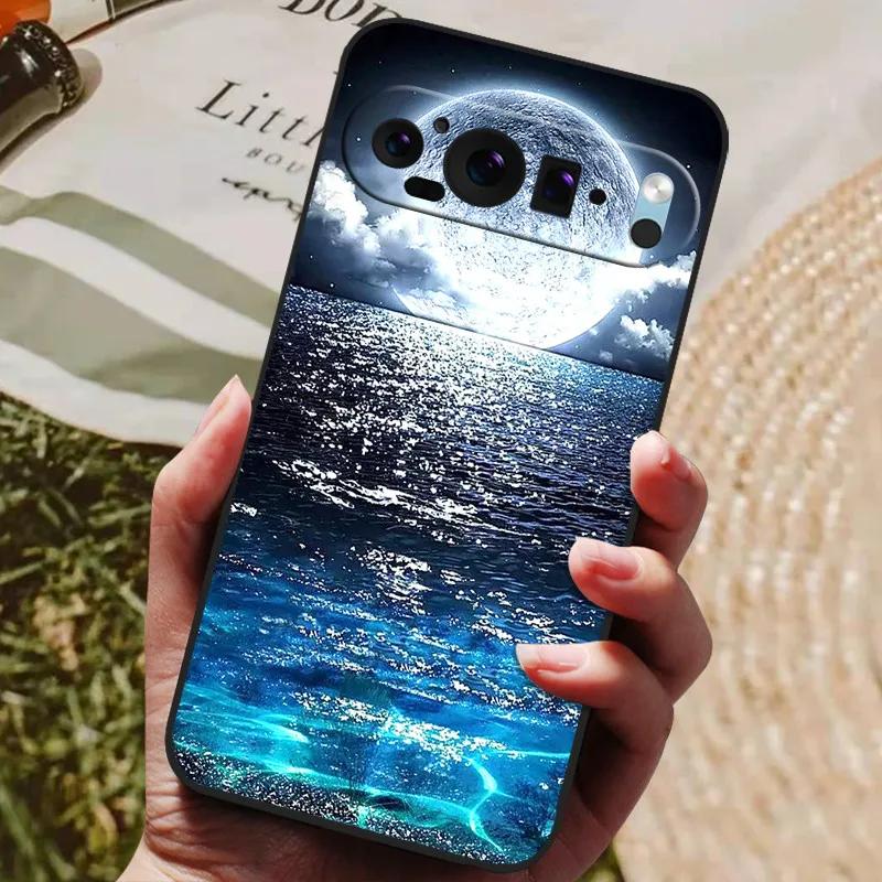Чехол для Google Pixel 9 Pro XL Крутой Расписной Силиконовый ТПУ Мягкая Крышка для Googe Pixel 9 9 Pro 8A Чехлы Черные Защитные Оболочки