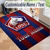 Custom Text Printed Rug LOSC Lille Non Slip Floor Carpet For Home Room Decor