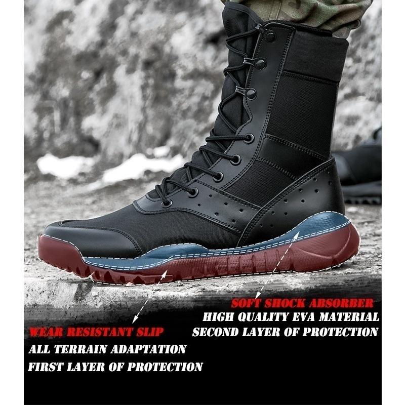 Сверхлегкие ботинки спецназа Адаптация к вездеходу Боевые ботинки с призраками TEX Дышащие ботинки PMC Высокие ботинки для пустыни Мужские военные энтузиасты на открытом воздухе