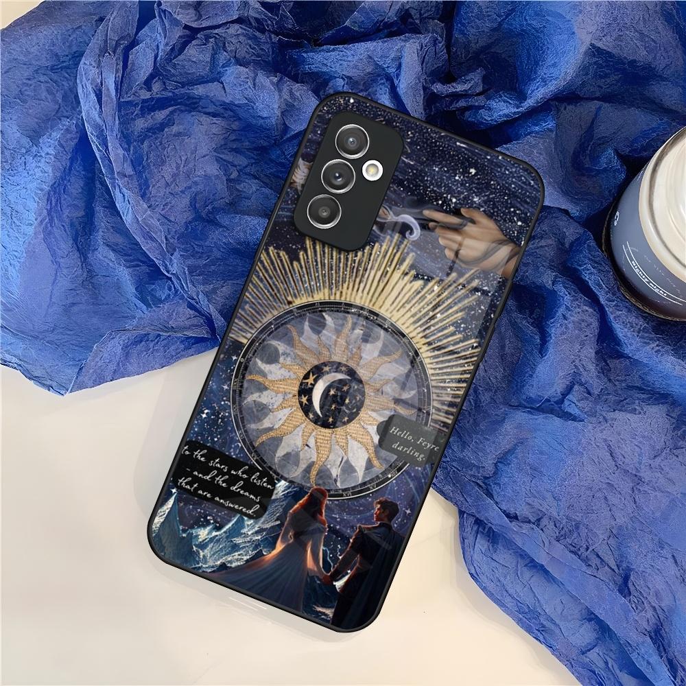 Чехол для телефона Acotar A Court of Mist and Fury для Samsung Galaxy S26 S25 S24 S30 S21 S23 S20 S22 Fe Pro Edge Ultra Plus стеклянный Чехол