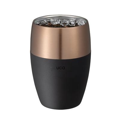Vacuum Stainless for Enjoying the Aroma Tumbler, 350ml, Black, Insulated, Double-Walled, Steel, UCA,
