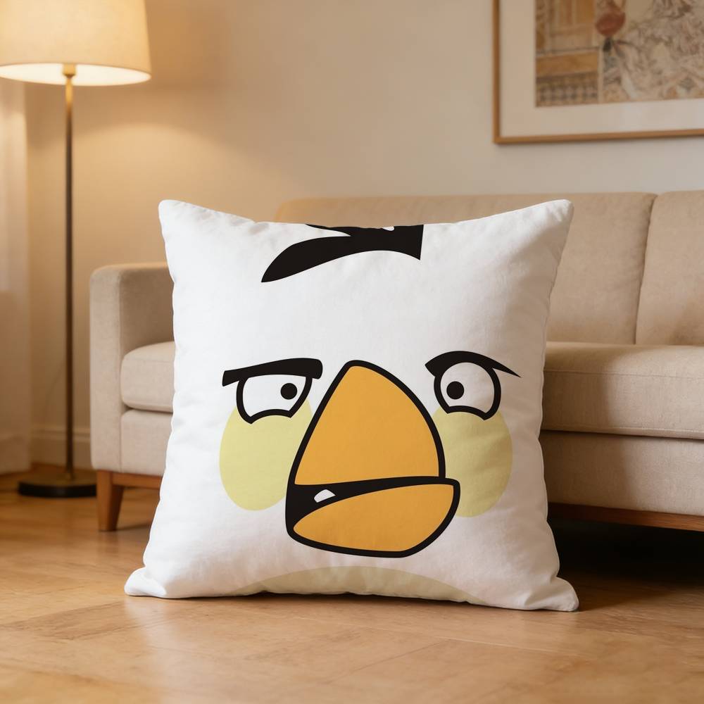 AAngry birds Pillow Case Pattern Printed Pillowcase For Living Room Sofa Cushion Cover