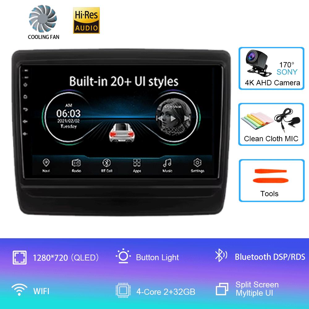 For Isuzu DMAX 2020 2021 2022 8 Core Android 14 Car Radio Video Player GPS Stereo CarPlay 8G 256G No 2din Navigator Screen