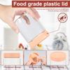 4/8Pcs Overnight Oats Container Moisture Resistant Sealable Glass Jars Kitchen Milk Fruit Salad Food Storage Jars Portable