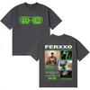 Ferxxo Reggaeton Pop Music Album 2025 Tshirt Unisex Women High Quality Summer T Shirt Teenagers Cotton Oversized Crewneck Tee Shirt