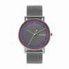 Часы Signatur 3-Hand Silver Stainless Steel Mesh, Серебристые