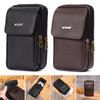 Waterproof Travel Sport PU Leather Phone Pouch Bum Belt Pack Small Waist Bag
