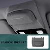 Для LEADING IDEAL Li Lixiang L6 L7 L8 L9 2025 2025 Автомобильный Стайлинг Солнцезащитный Козырек Ящик для Очков Замшевый Ящик для Хранения Солнечных Очков Авто Аксессуары