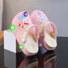 Kids Light Up Clog Sandals EVA Summer Beach Slippers Breathable Garden Shoes Soft Casual Children Shoes 24 To 35 Comfort