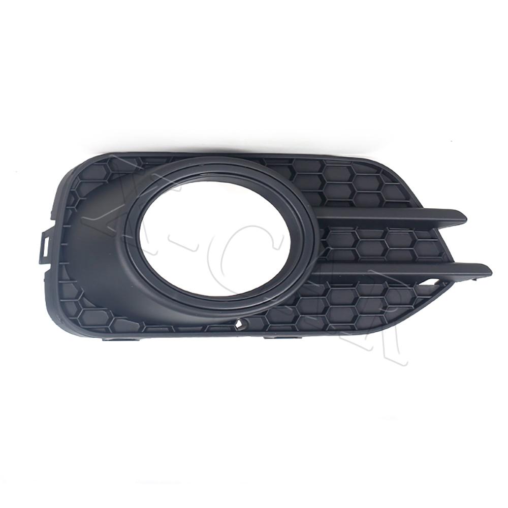 For VW Tiguan 2012 2013 2014 2015 2016 2017 2018 US Version Front Bumper Fog Light Lamp Cover Frame Grille 5N0853665J 5N0853666J