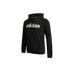 adidas Мужская толстовка с капюшоном Neo с буквенным принтом и логотипом, черная GP4875