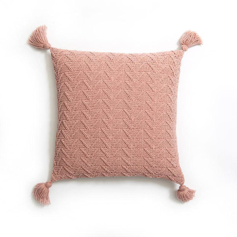 Чехол для подушки из шенилловой ткани - Аксессуар для обустройства дома (Ядро не включено)