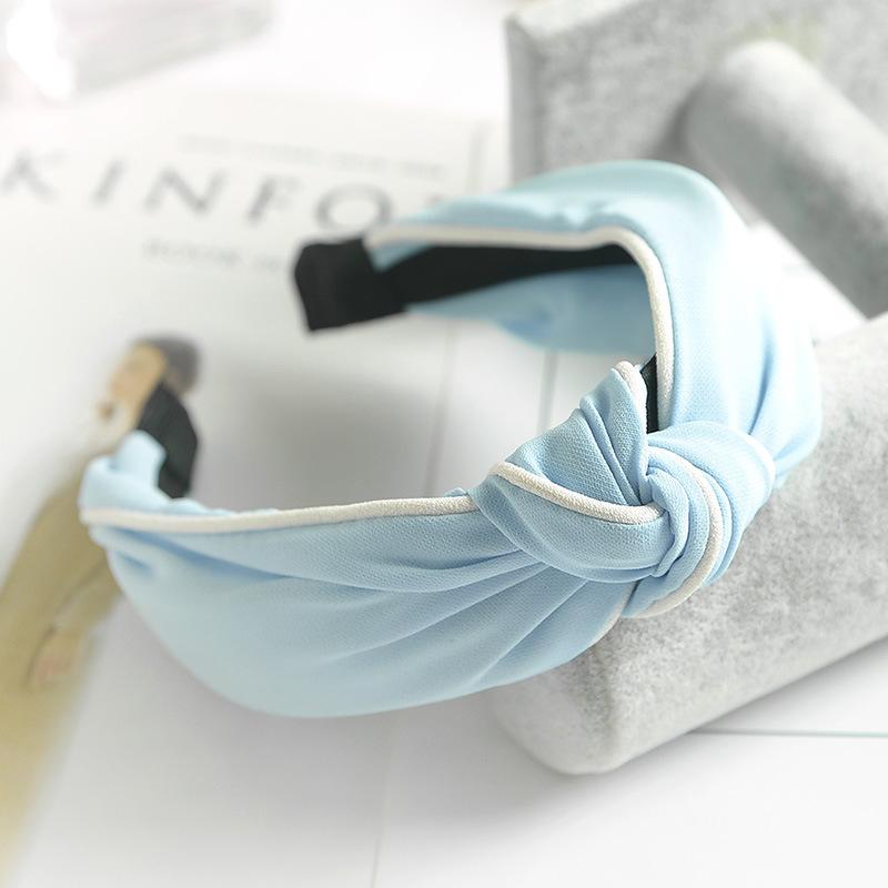 Double Color Wide Edge Headband Chic Style Headband Spring Summer Autumn Hair Accessories Headgear