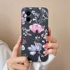 Чехол для Vivo T3x Y200i Y38 Y03 Y28 Y03 4G задняя крышка роскошный мультяшный цветок авокадо защита линзы против капель жидкий силиконовый бампер корпус для Vivo