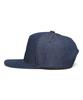 Eondeokeonteulol Ежедневная кепка-snapback с жестким козырьком Белая этикетка / Синяя точка