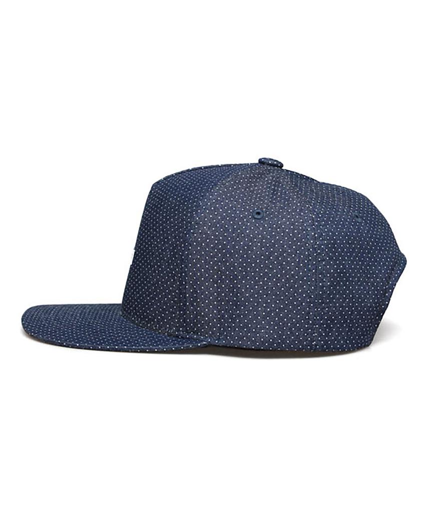 Eondeokeonteulol Ежедневная кепка-snapback с жестким козырьком Белая этикетка / Синяя точка