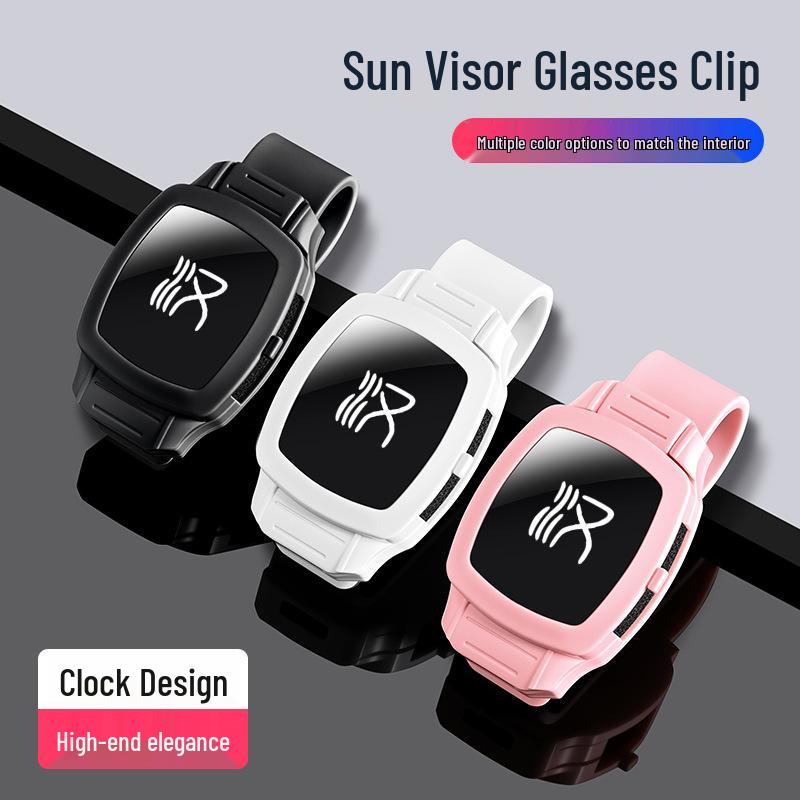 Multi-Functional Sunglasses Clip for BYD Han EV/DMI Car Sun Visors.