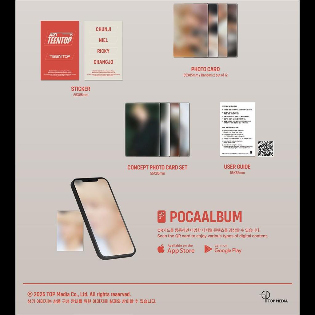 TEENTOP - Just 15, Just Teen Top MINI BOX ver. (ПОКА АЛЬБОМ)
