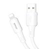 Bwoo Kabel 3A Silikonowy X329L Usb - Lightning 3A 1M Biały