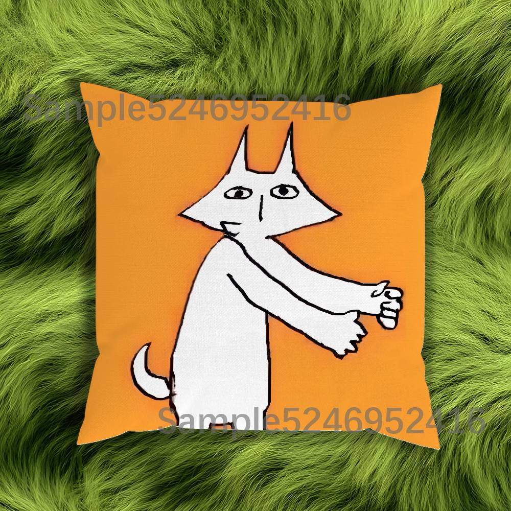 HHouse Of Puso Bayani Pillow Case Short Plush Sofa Decorative Gift Home Doublesided Printing Cushio