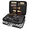 Large Capacity Stripe Barber Box Universal Beard Trimmer Case Electric Clipper Bag  Travel