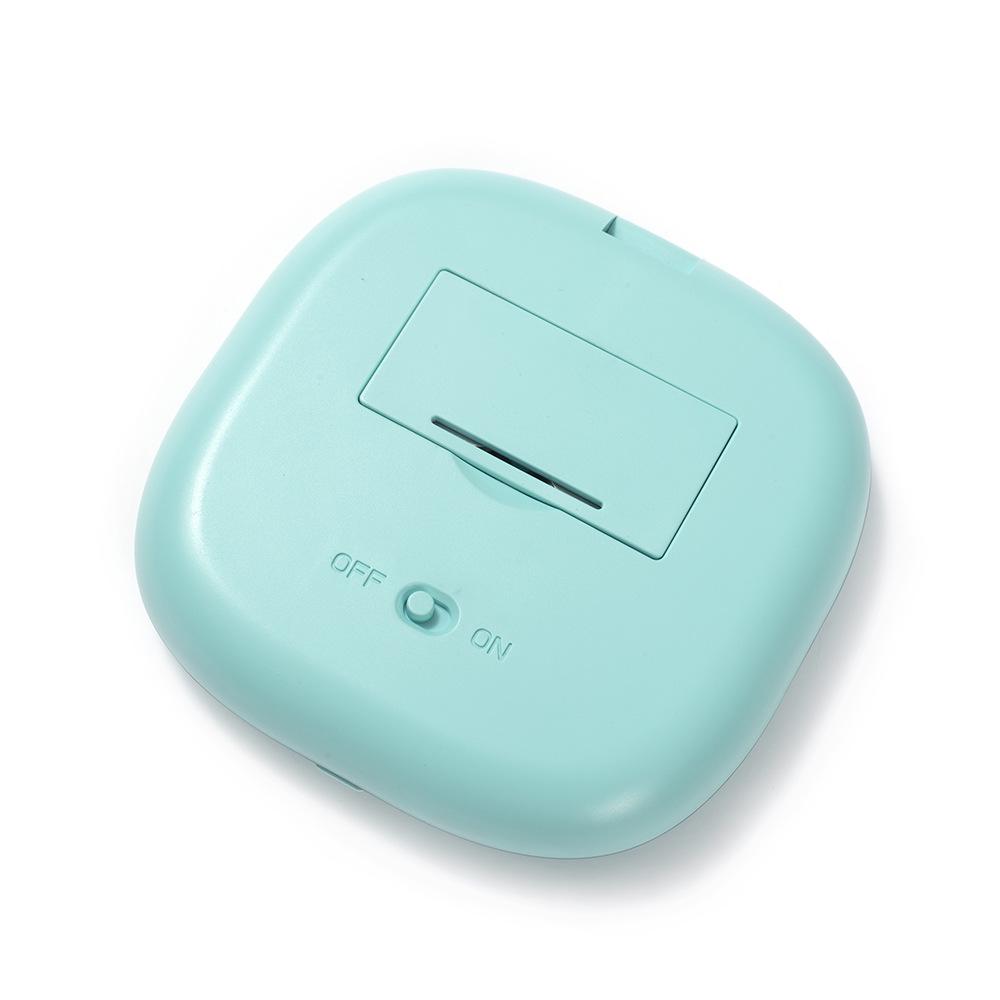 LED Light Portable Folding Mirror, Magnifying Handheld Compact, Internet-Famous Model
