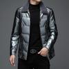 Top Grade Solid Color Mens Casual 90% White Duck Down Jackets Fur Collar Business Thick Warm Parkas Outwear Puffer Coats Clothes