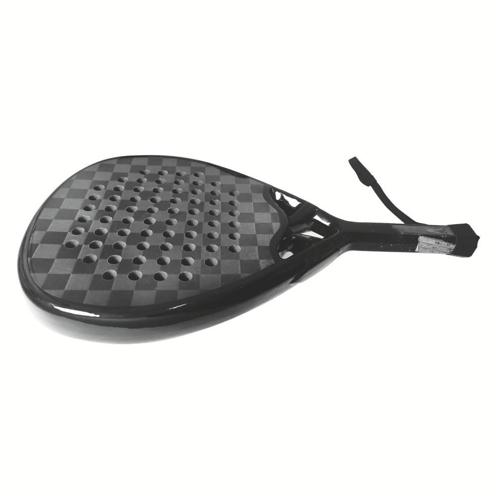 Factory Customization 3K 12K 18K Carbon Fiber High Quality EVA Padel Tennis Racket Paddle Carbon Padel Tennis Racquet