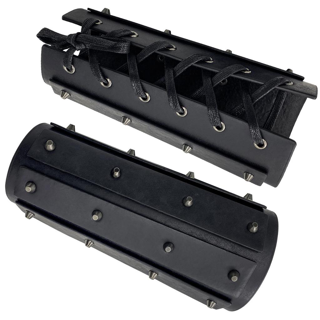 Винтажный напульсник с заклепками и шипами, средневековые доспехи, косплей, аксессуары для костюма для вечеринки, ролевая игра, ренессансный наруч