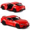 Форсаж JDM 2020 Toyota GR Supra Суперкар Симуляция Литой и Игрушечный Автомобиль RMZ city 1:36 моделей автомобилей из сплава, подарки для детей