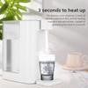 3 л Машина для кипячения воды для малого офиса Настольный диспенсер для мгновенной подачи воды Интеллектуальная бытовая машина для быстрого нагрева воды
