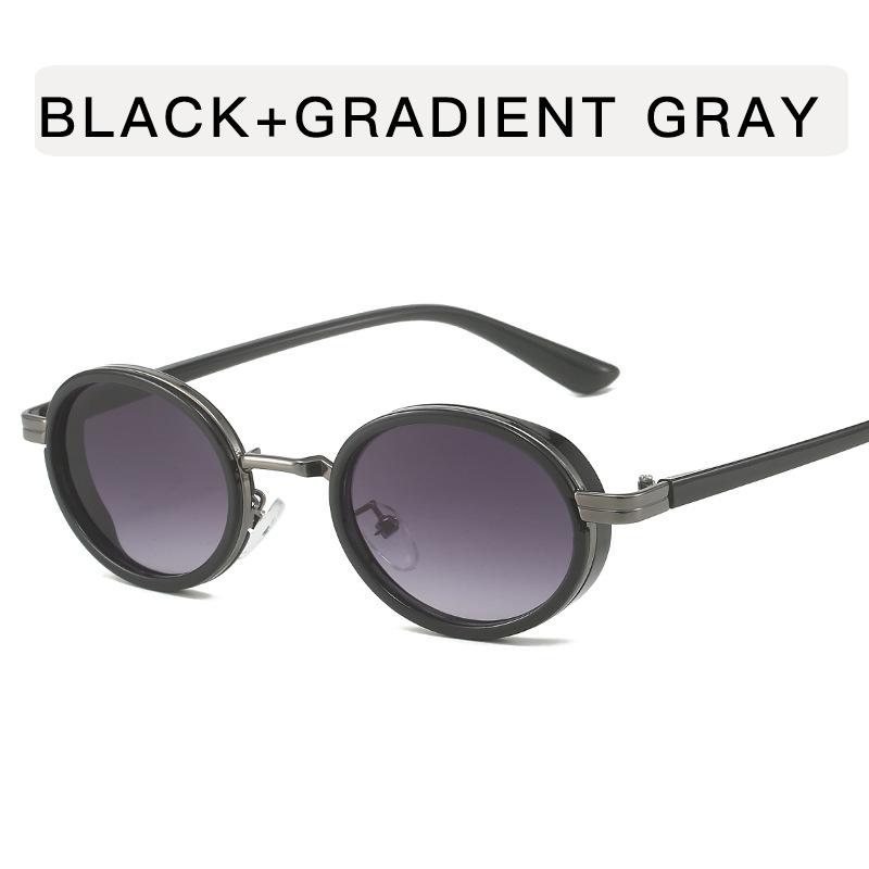 High Quality Women's Sunglasses Oval Shape Trendy Stylish Women Sun Glasses Steampunk Style UV Protection Female Sun Glass