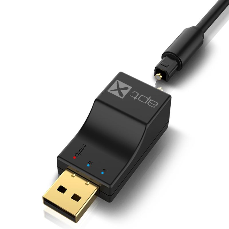 USB оптоволоконный APTX Bluetooth аудио передатчик aptX-Adaptive/HD/LL Hifi многоточечный беспроводной адаптер для PS4/3 Xbox TV PC