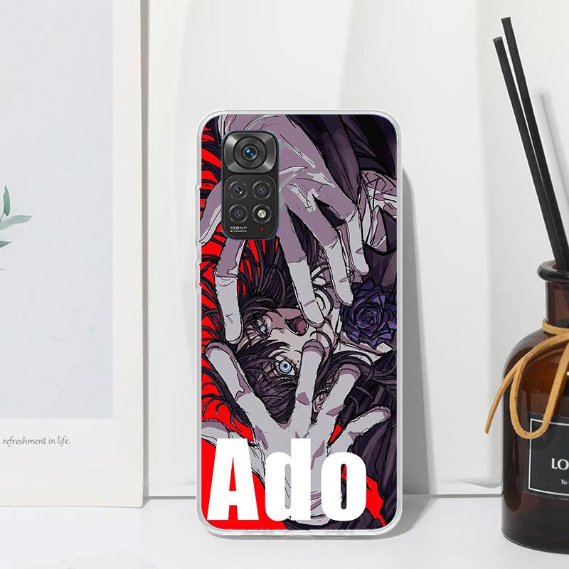Ado Kyogen X Uta Phone Case For Xiaomi Redmi Note 15 13 14S 14 Pro Plus 12S 11S 10S 12 11E 10 11T Art Fundas Back Cover Redmi No