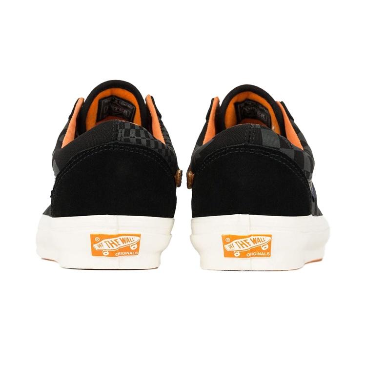 Vans Портер-Ёсида и Ко. x OG Old Skool LX 'Цветочная клетка - Черный' Мужские VN0A4P3XXG5