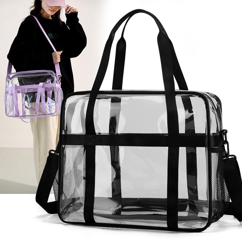 Travel Backpack With Waterproof Pvc Material For Casual Beach And Swimming Trips