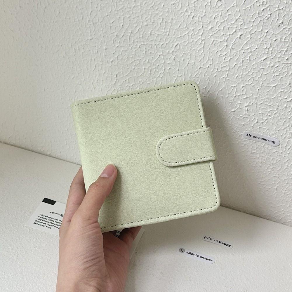 Фотоальбом формата А8 из искусственной кожи, коллекция фотокарточек, подарочный держатель для фотокарточек INS