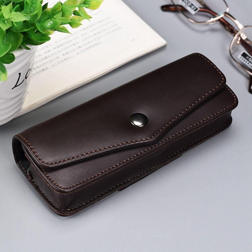 Father's Gift Presbyopic Glasses Eyeglass Box Waistpack Glasses Box Sunglasses Case Spectacle Case