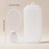 Foot Care Heel Scrubber Callus Transparent Foot Scrubber Gifts Removal Pedicure Tool