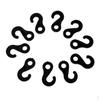 10 Pcs Plastic Shock Cord Hook Hooks End for Elastic Rope Strapping Tape - Multipurpose