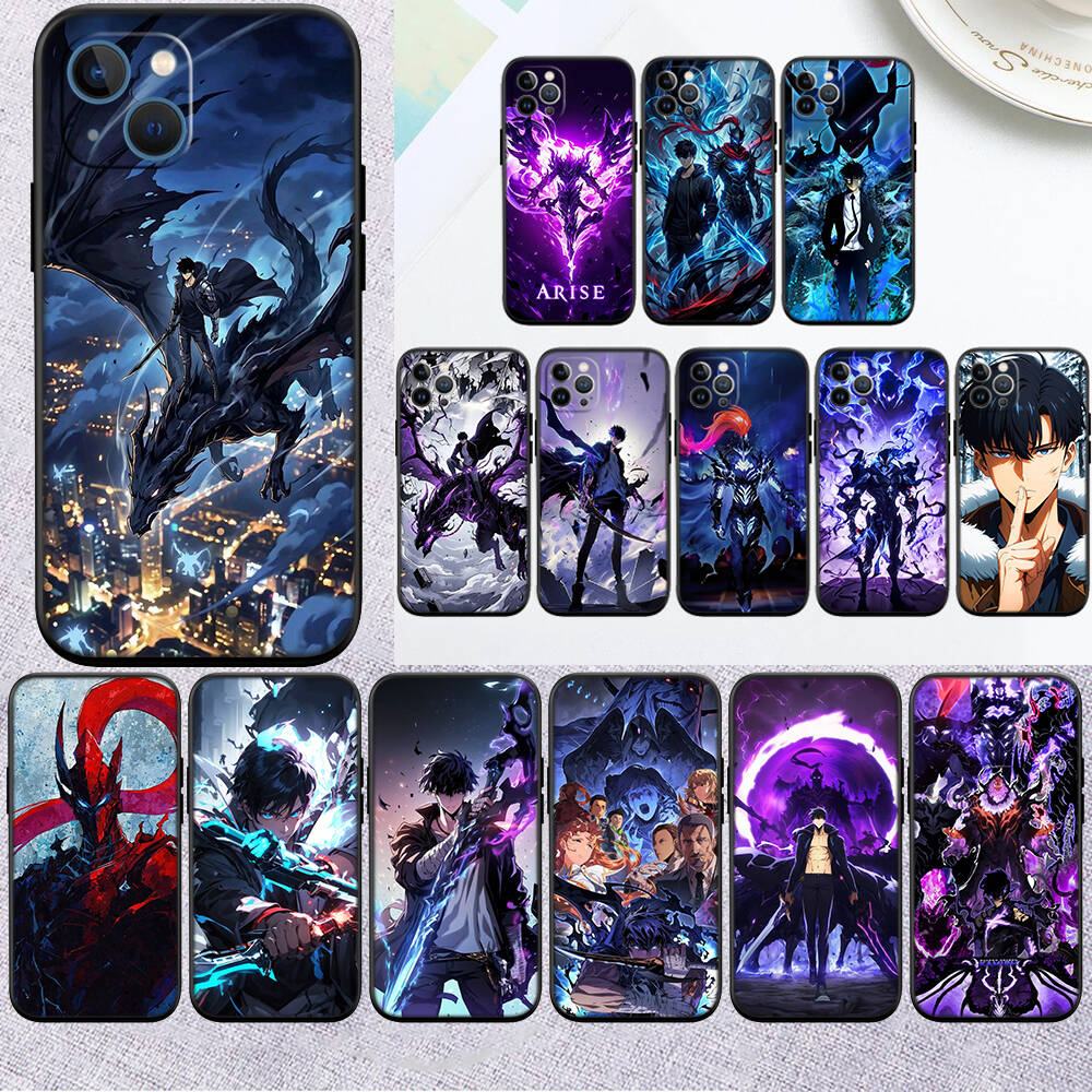 MH137 Solo leveling Чехол для Samsung Note 20 10 S25 Plus Ultra Lite FE A51 A52 A53 A71 A72 A73 M20 M30 M21 M31 M51 A11 A70 A56 A26
