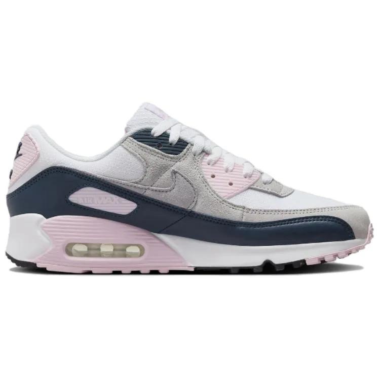 Nike Air Max 90 'Pink Foam Armory Navy' (Unisex) White / Pink Foam / Armory Navy / Wolf Grey Casual Shoes DM0029 106