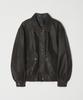 Tradclub Vintage Synthetic Leather Oversized Jacket