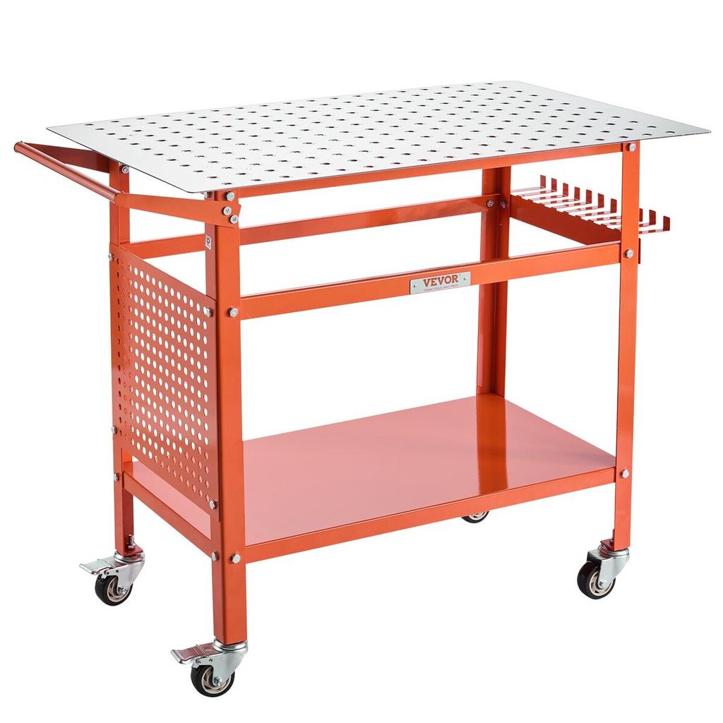 Welding Table 40"x24" Welding Workbench with 800LBS Static Weight Capacity
