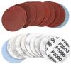 100pcs Car Sander Discs Sanding Polishing Pads Sandpaper Set 3inch/75mm 3000Grit