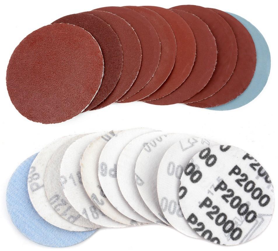 100pcs Car Sander Discs Sanding Polishing Pads Sandpaper Set 3inch/75mm 3000Grit