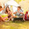 Barbecue - Mini barbecue portable pliable - Léger - Grande surface de cuisson - Charbon