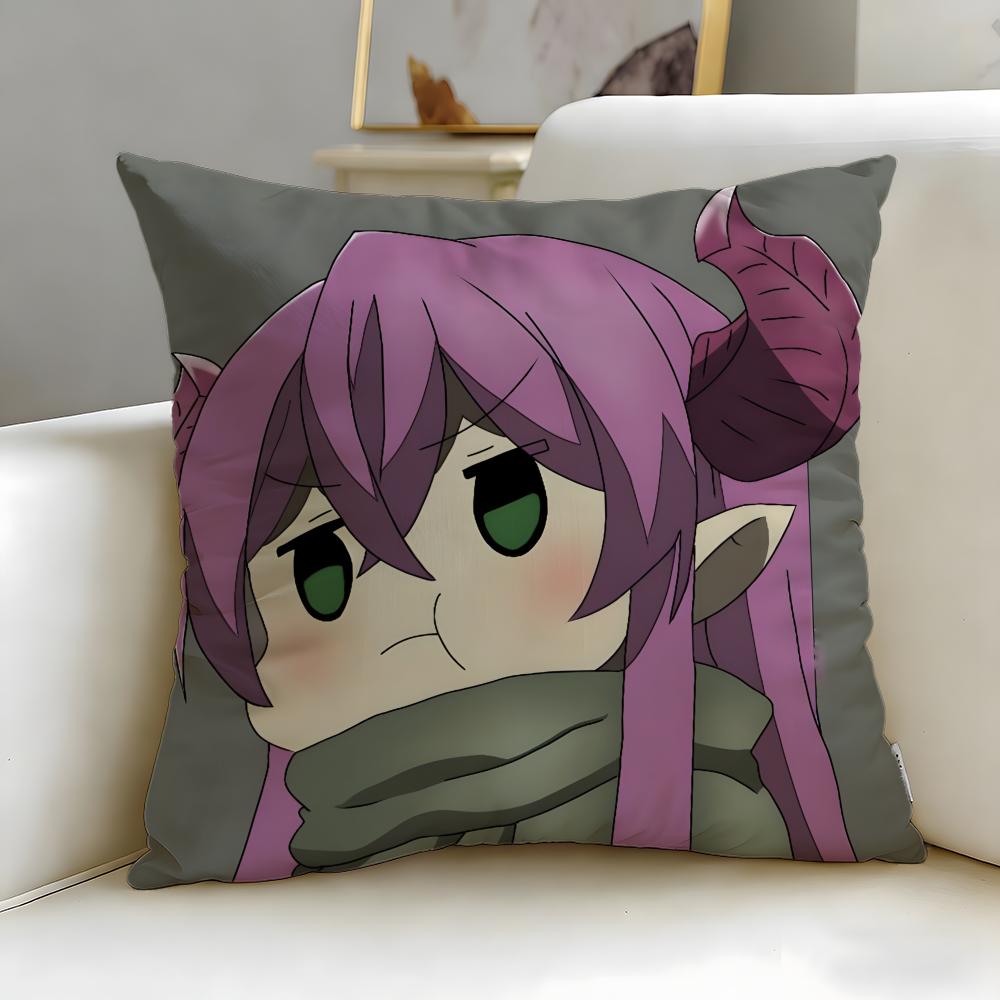 anime The Dungeon of Black Company Cushion Cover Soft EasyWash Pillow Case Versatile for Couch Bed Travel and Office