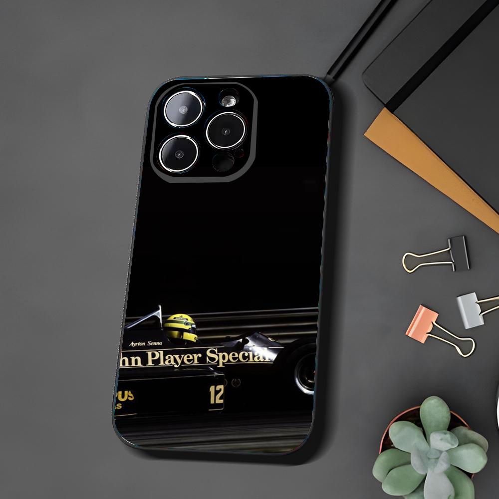 Чехол для телефона Ayrton S-Senna H-Helmet F-F1 Racing Для Iphone 15 11 13 14 Pro Max 7 8 Plus X Xr Xs Max Se2020 12mini Защитный чехол